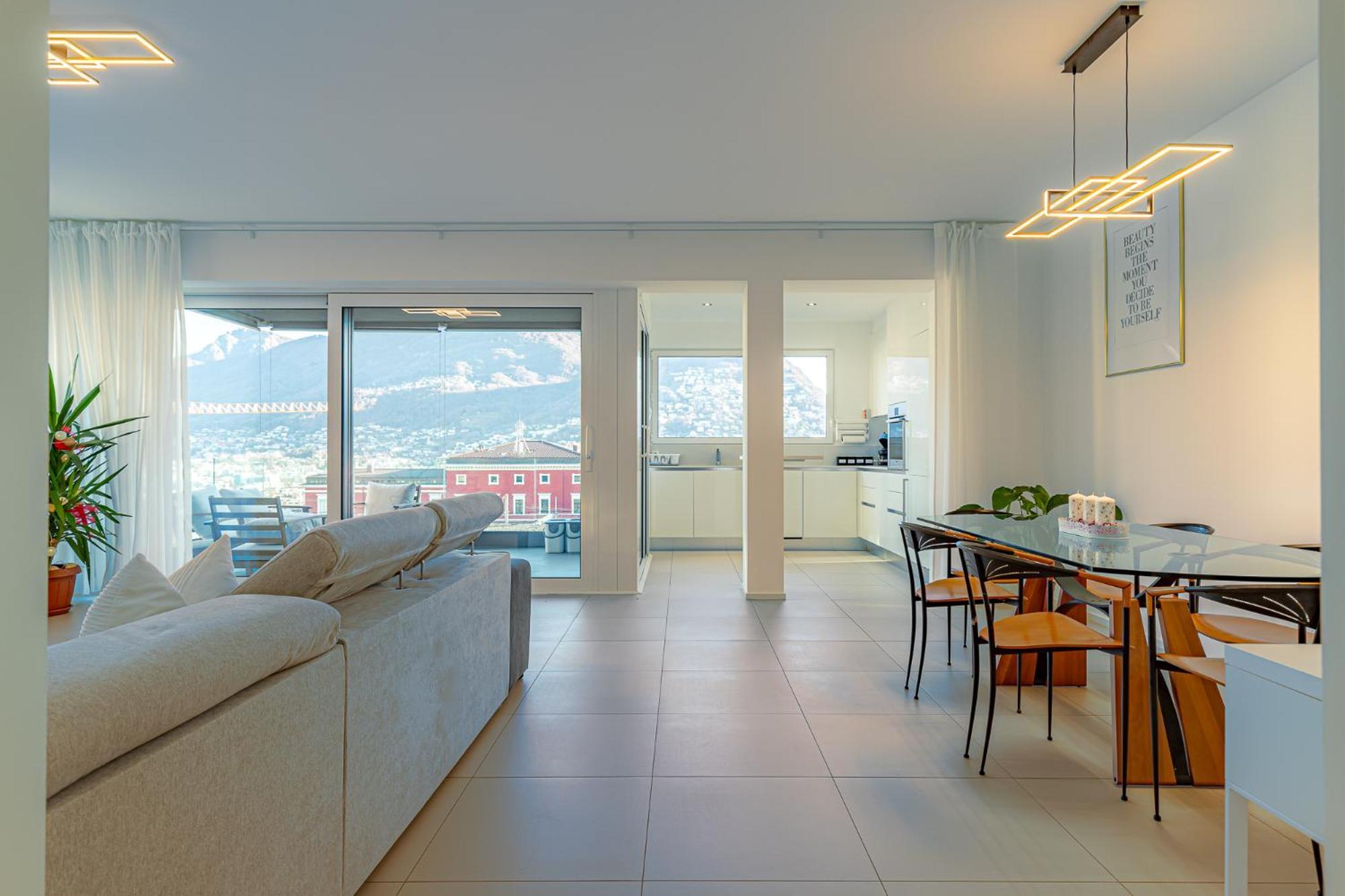 Imperial Of Lugano 3 With A Lake View Behind The Station And 10 Min From The Lake Of Lugano Exteriér fotografie